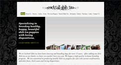 Desktop Screenshot of cocktailshihtzu.com